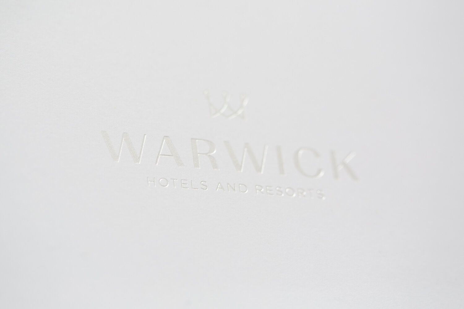 Warwick Hotels and Resorts Branding Elements