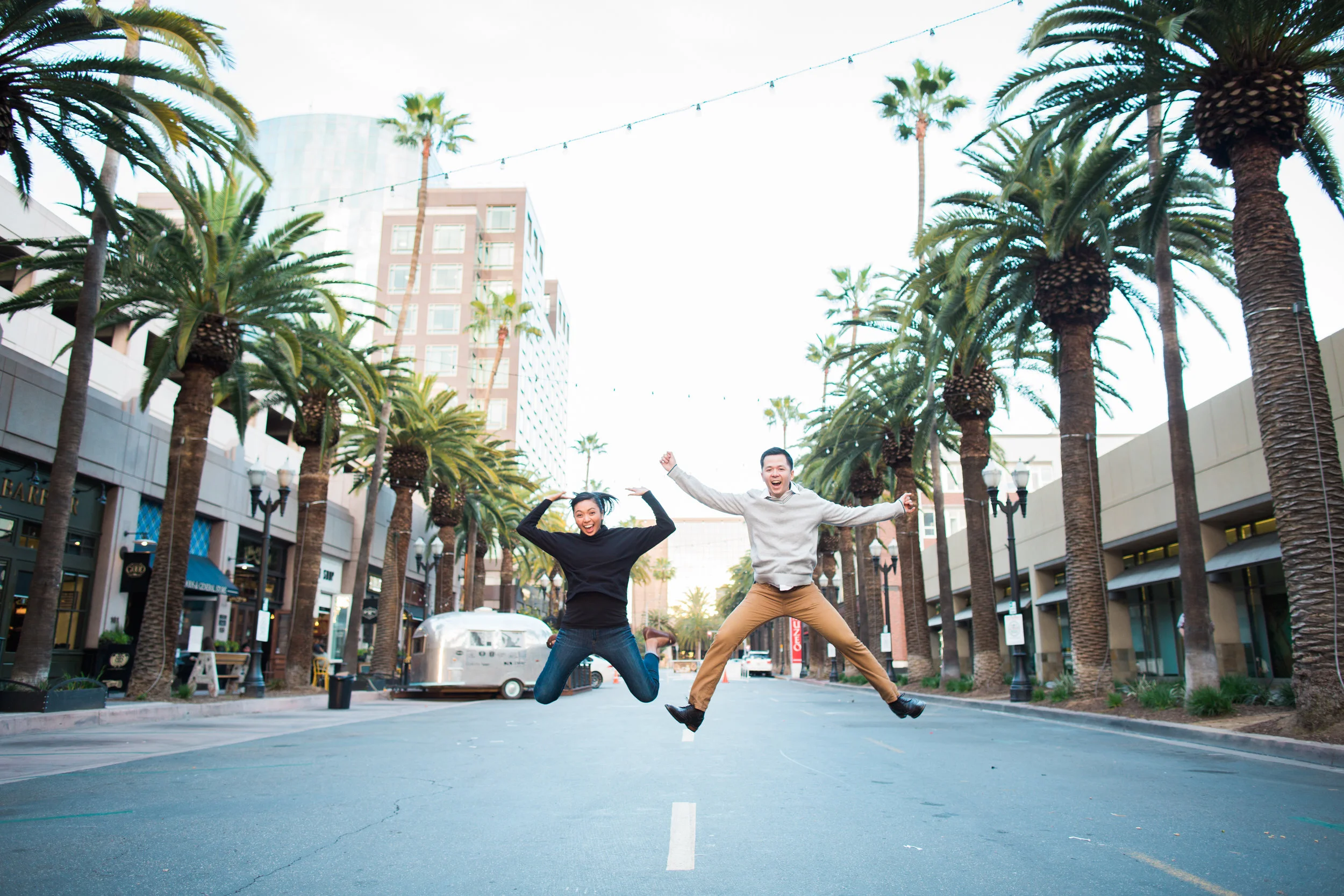 Downtown Anaheim Engagement