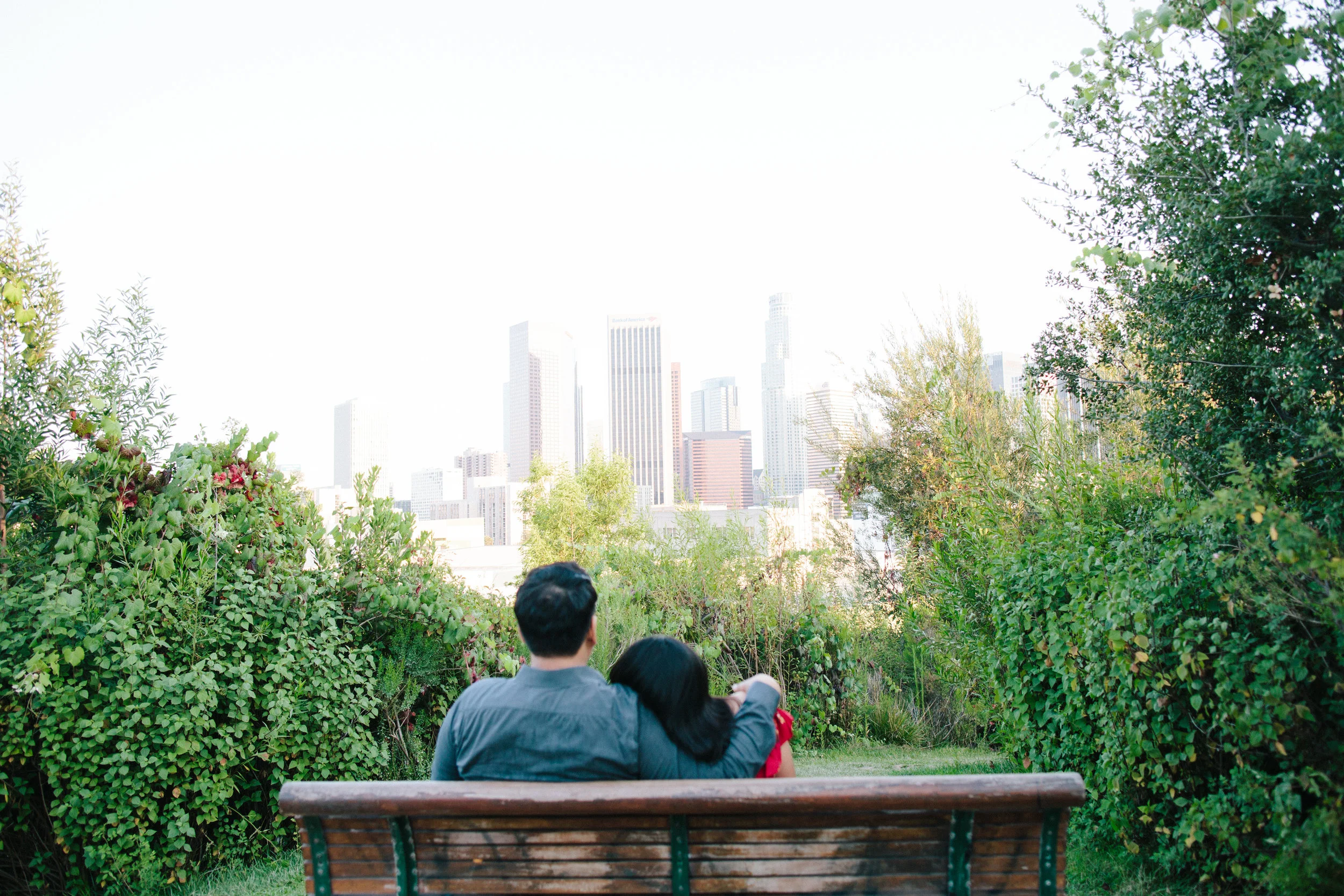 Downtown Los Angeles Engagement