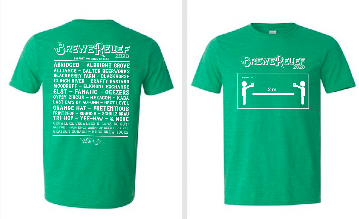 black iris brewery t shirt