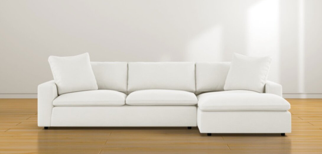 Utopia 2 Piece Sectional With Right Arm Facing Chaise