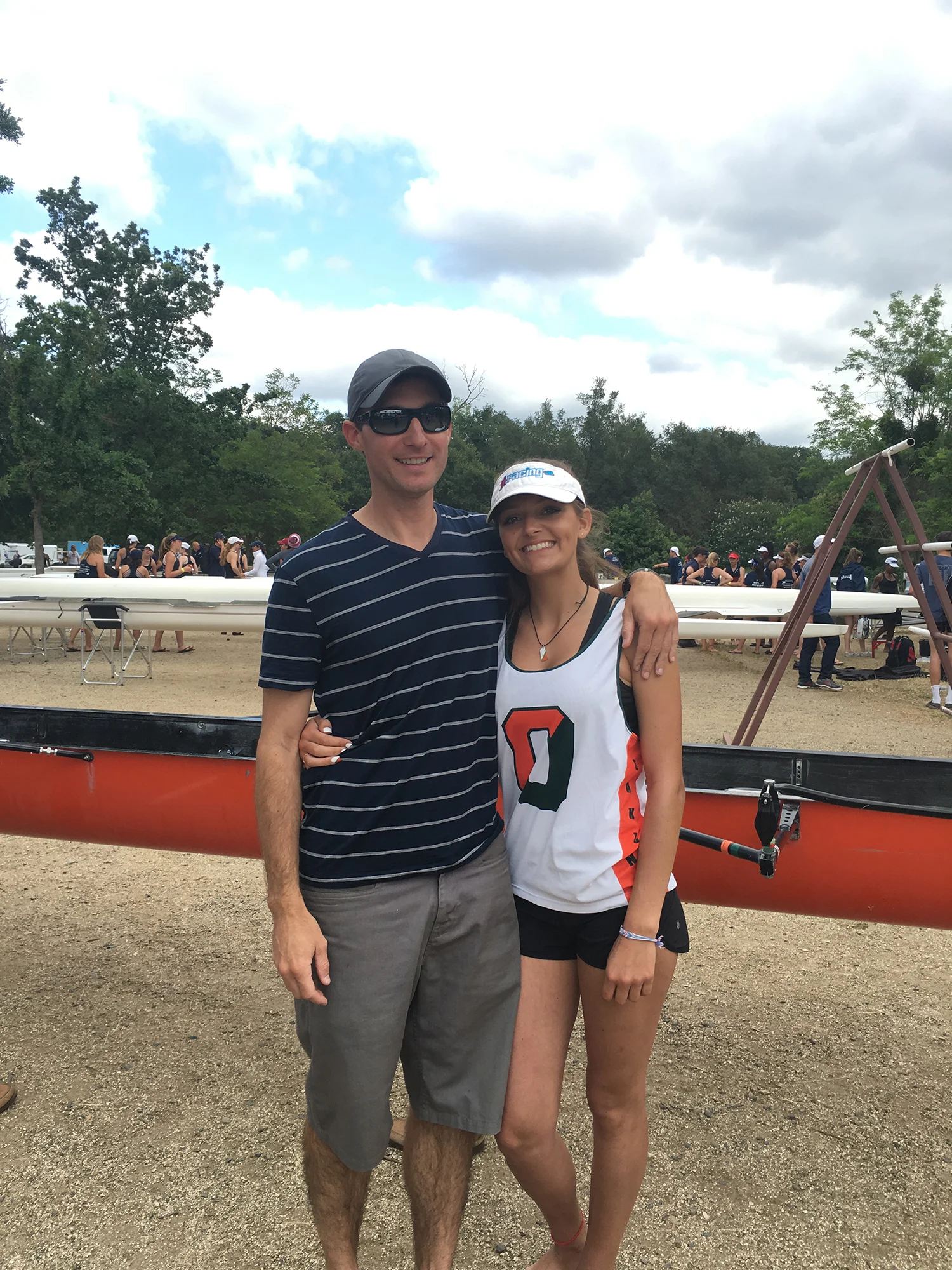 My Niece And I After Her First 2000m Race