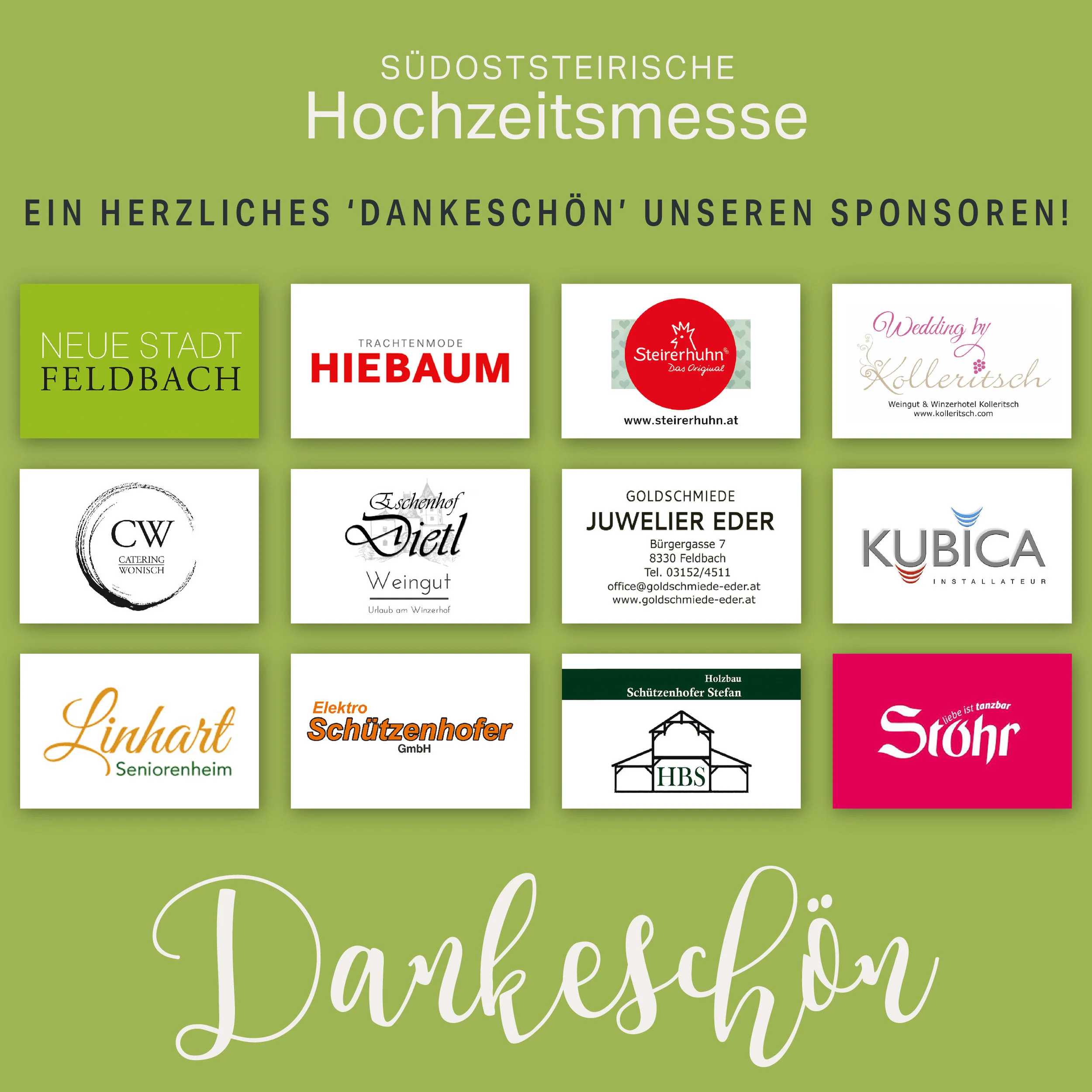 Ein herzliches "Dankeschön"