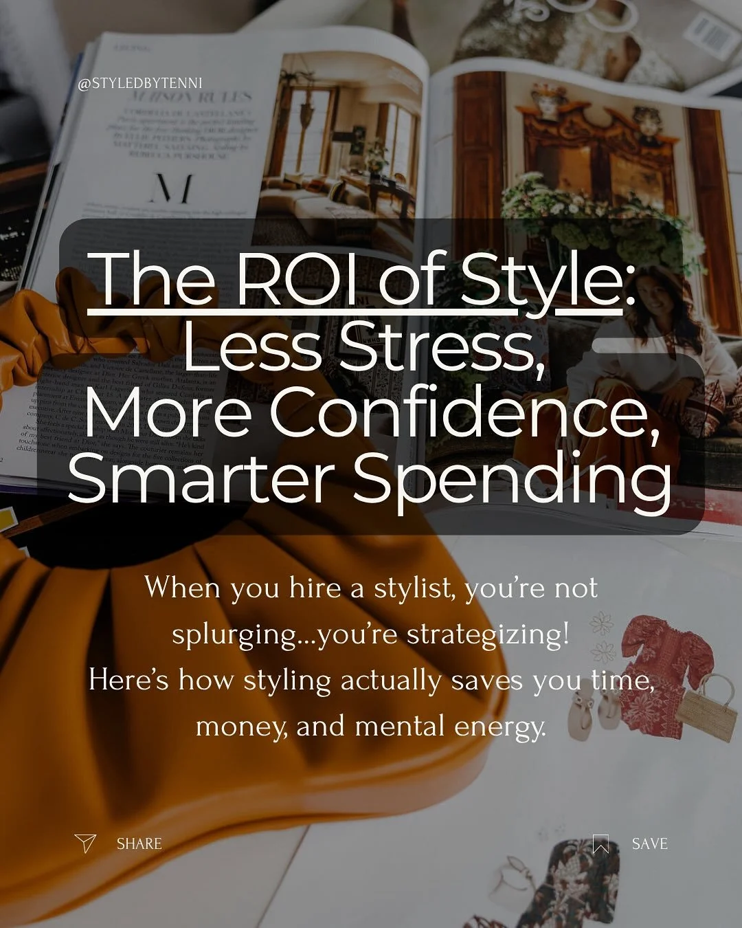Think hiring a stylist is a splurge? The truth…it actually saves you time and money! 
When your wardrobe is strategic, not random, you buy less but wear more.
You stop second-guessing and start showing up with ease, polish, and confidence. ✨