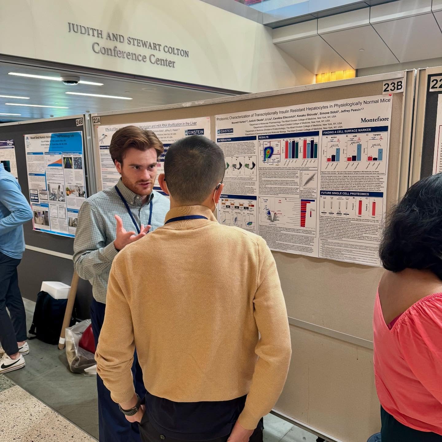 Max presents his work at the Norman Fleischer Diabetes Symposium πͺπͺπͺπͺ