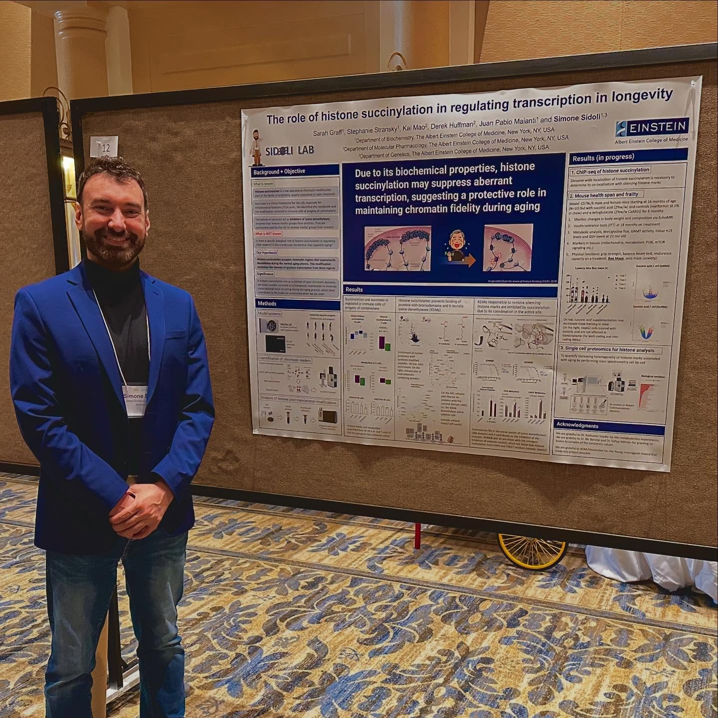 Proud to present the work of my amazing lab members!!