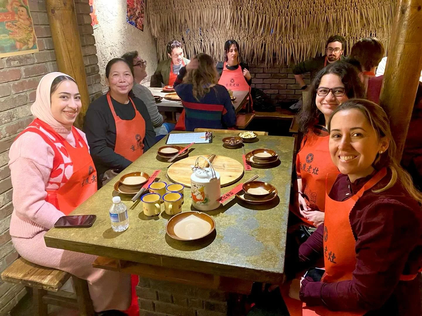 Hot pot lab lunch! 🫕🫕🫕🫕