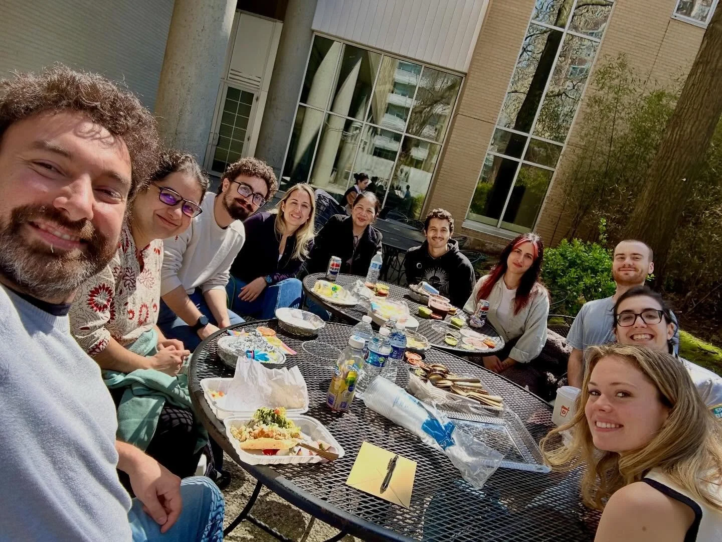 Goodbye lunch for Gabriele 🌮🌮🌮Thank you for these 6 months of very hard work! We will miss you ❤️