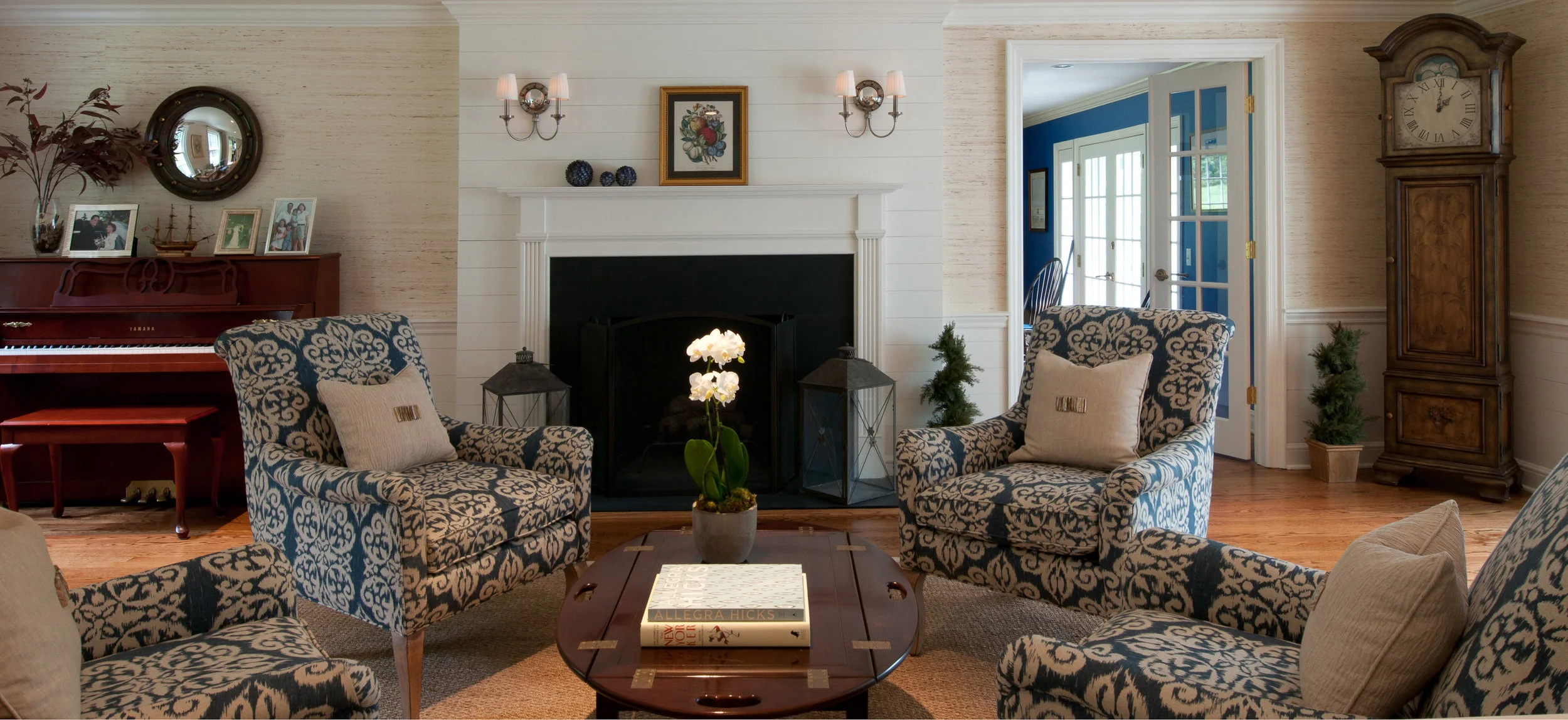 Front Room with Fireplace