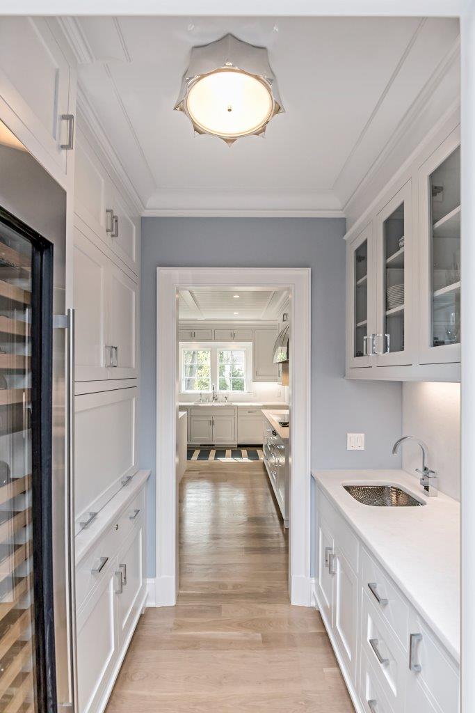 Deluxe Cabinetry in Butler's Pantry