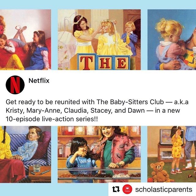 Hey moms - who read The Baby-Sitters Club? 🙋&zwj;♀️
.
Have you heard @netflix is coming out with a 10 episode series of your childhood favorite?!
.
Use our website justrightreads.com (link in bio) to see if your child is ready for to start this seri