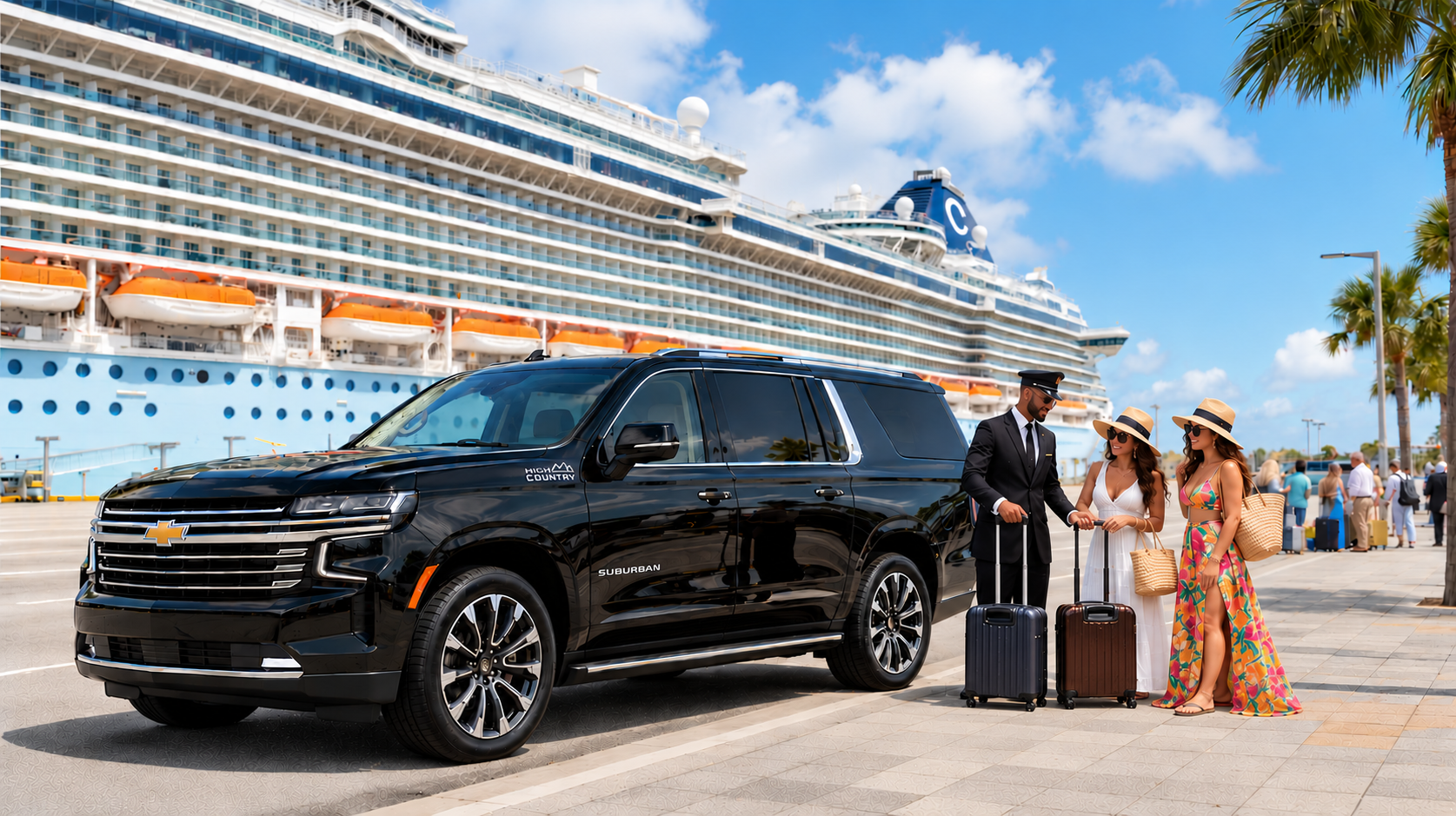 Cruise Port Transfer with Luxury SUV.png