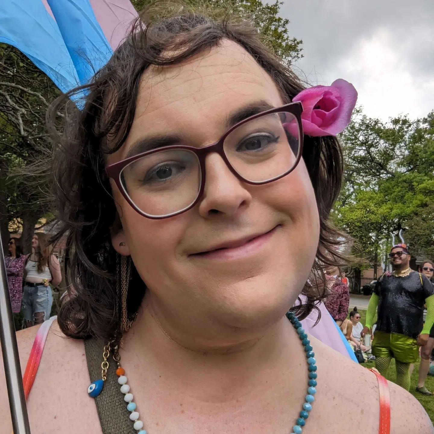 As #TransDayofVisibility comes to an end, I'm happier than ever to live in a city with so many queer and trans people living their lives and fighting the good fight, and where I could fully embrace and be the person I am. Proud to be trans. Proud to 