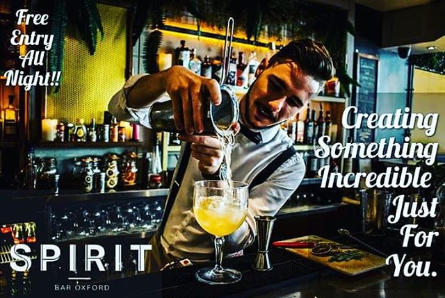 Photo of the week at Spirit Bar!

Serban Victor Mihaila is one of our incredible cocktail bartenders here at Spirit.
Joined us in September 2018 and quickly proved he's got what it takes to become one of the best here in Oxford.

Born and raised in B