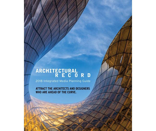 Architectural Record 2018 Media Planner