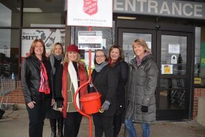 Ringing the bell for Salvation Army