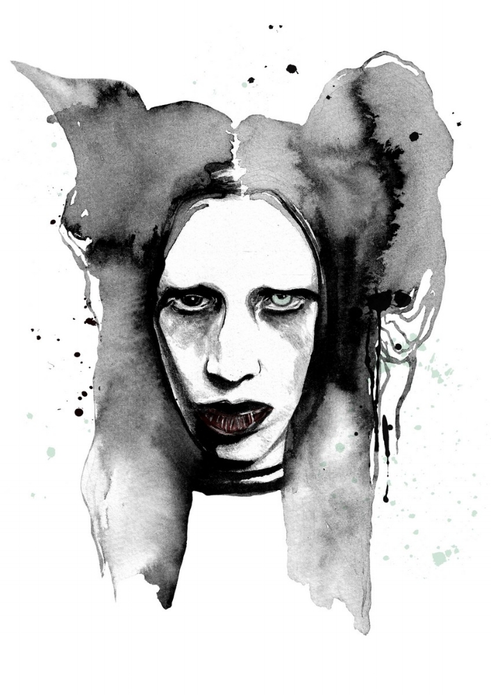 Marilyn Manson by anca pora