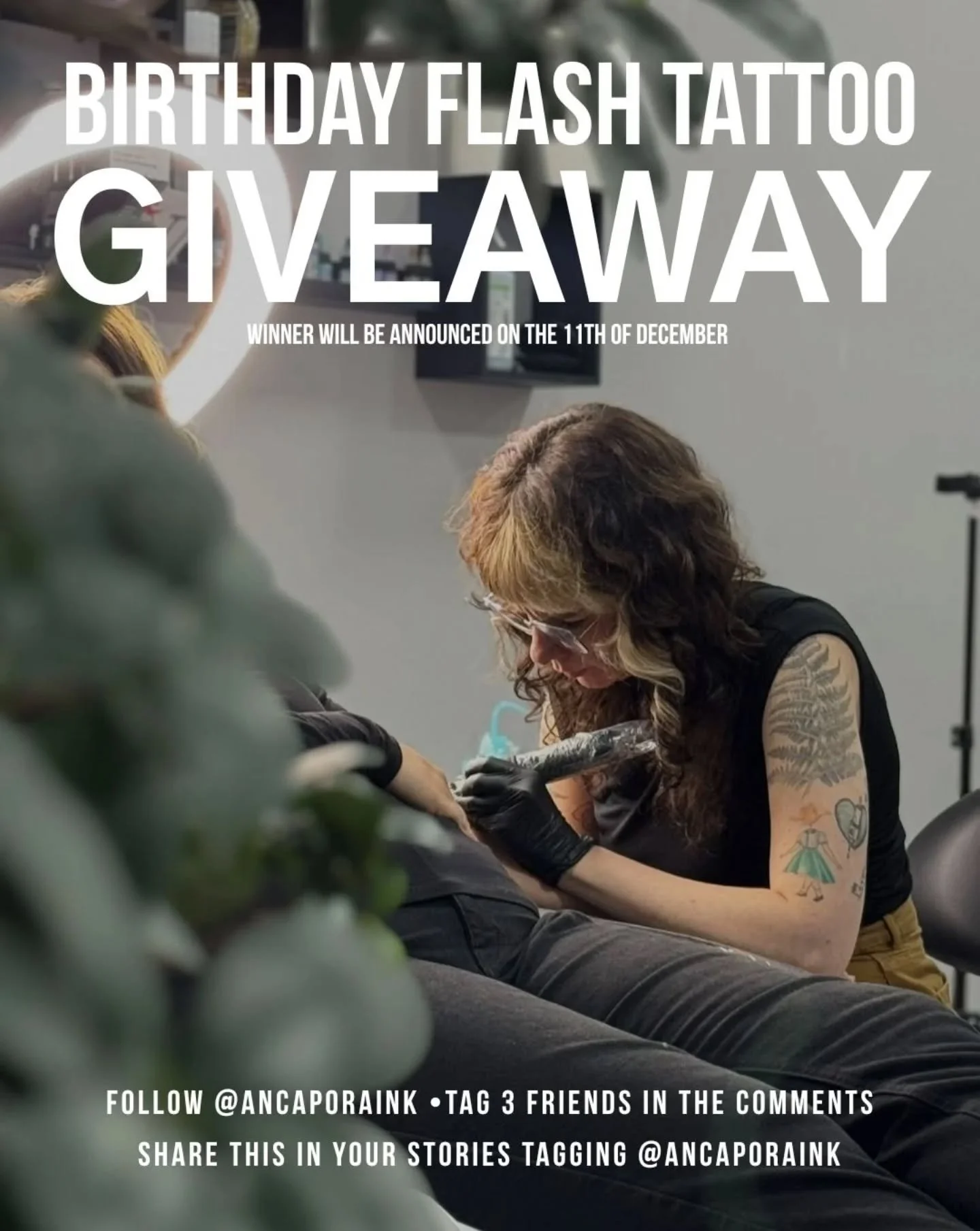 🎉 BIRTHDAY FLASH TATTOO GIVEAWAY! 🎉
De ziua mea doresc sa ofer o sesiune GRATUITĂ de tatuaj pentru unul dintre flash-urile din această postare! 🖤✨
👉 Dă swipe ca să vezi toate modelele!

Cum participi:
1️⃣ Follow @ancaporaink
2️⃣ Taguiește 3 priet