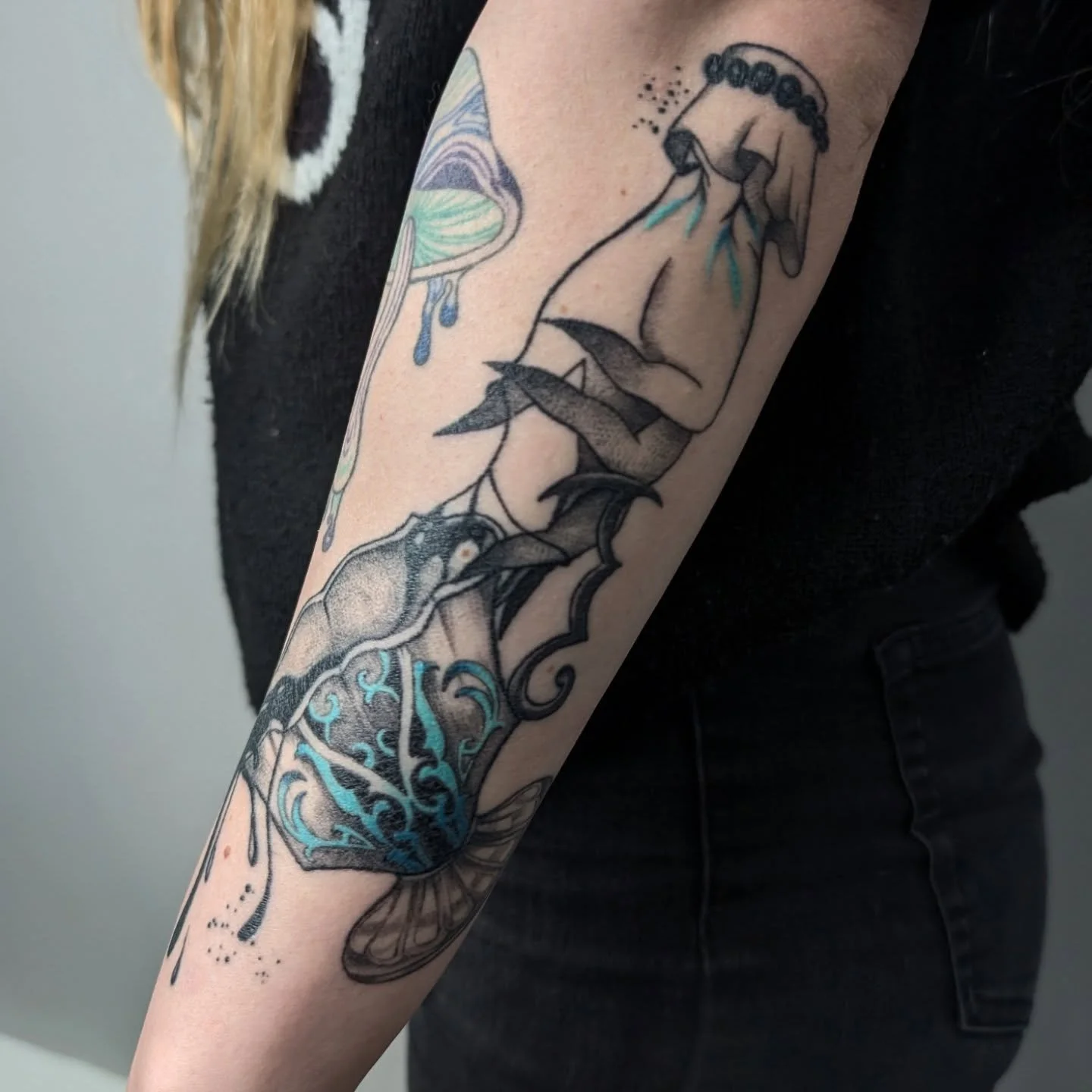 Some healed tattoos I have done. I always say it's so important to see how my work heals and that is the main reason I ask my clients to send healed pictures. So feel free to send your healed tattoos if you haven't already Healed tattoos tell the rea