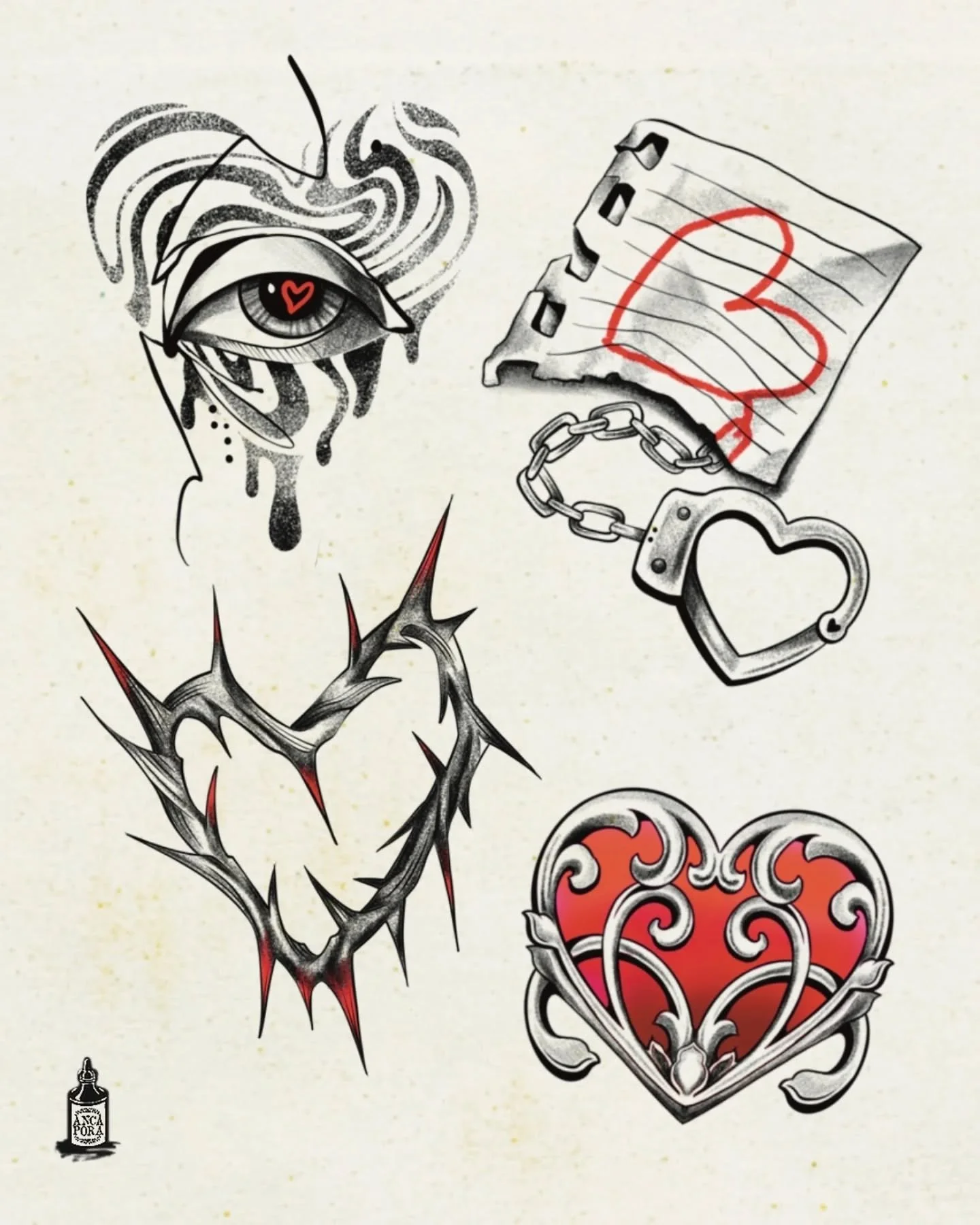 💕Valentine's day Flash Tattoos 💕
Modele noi de tatuaje pentru Valentine&rsquo;s Day.
Inimi, dragoste &amp; puțin chaos 🖤
Pentru informații despre cum poti rezerva unul din modele va astept in DM 💌. Fiecare model este unicat. Culorile pot fi ajust