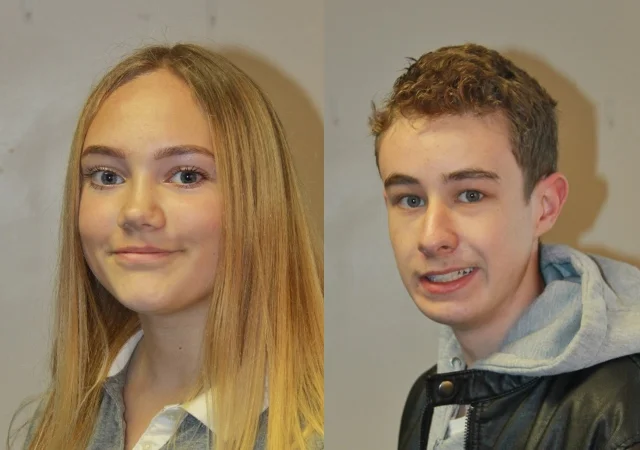 Anya Butler - Biochemistry and Jack Murphy - Economics