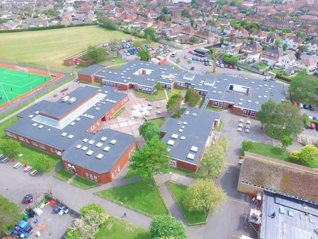 Stunning drone aerial photographs have been taken of the £1.2 million ...
