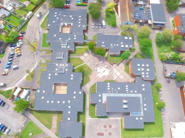Stunning drone aerial photographs have been taken of the £1.2 million ...