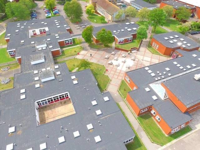 Stunning drone aerial photographs have been taken of the £1.2 million ...