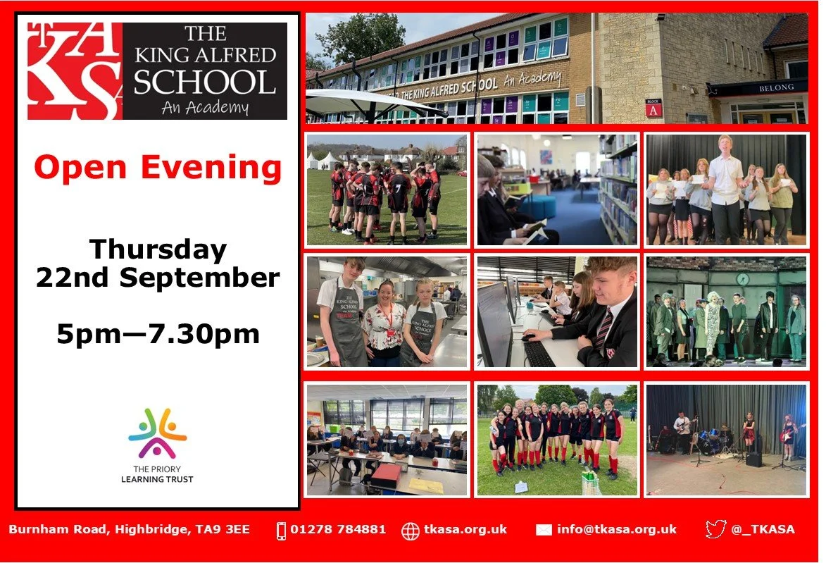Open Evening 22nd September 2022