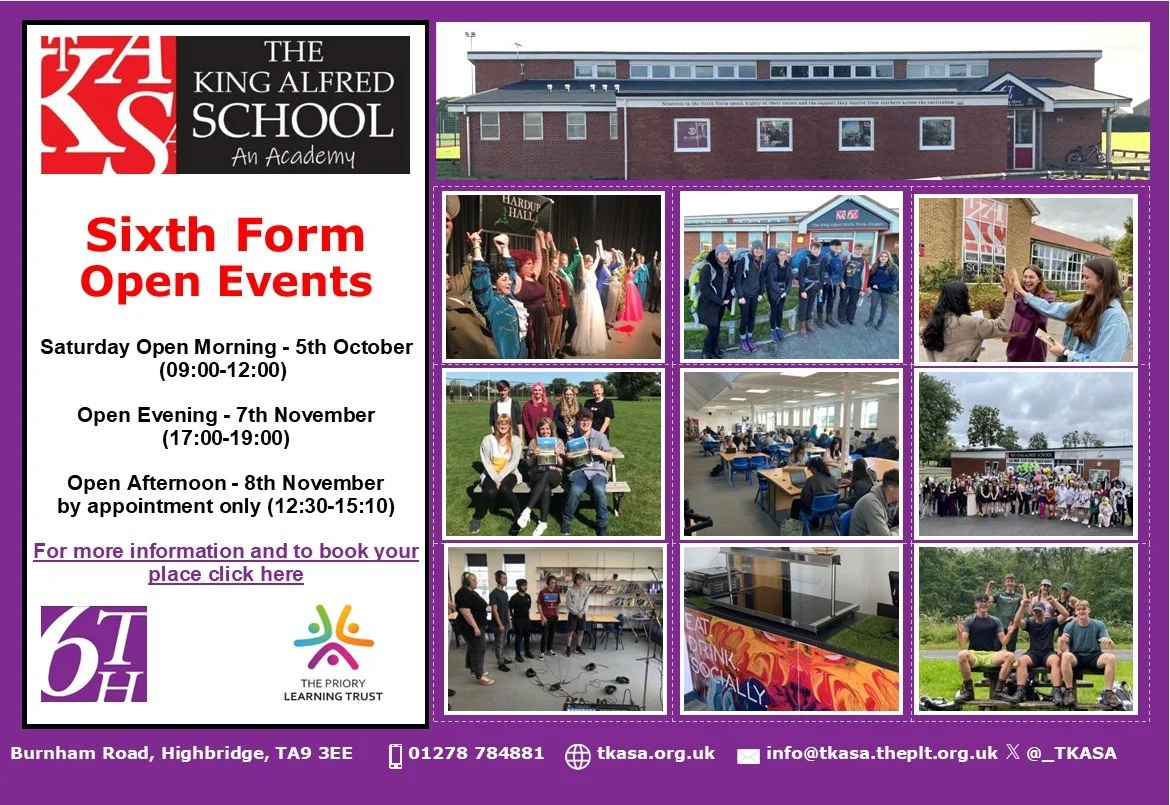 Sixth Form Open Events