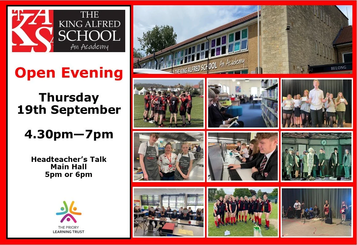 Open Evening - Thursday, 19th September 2024