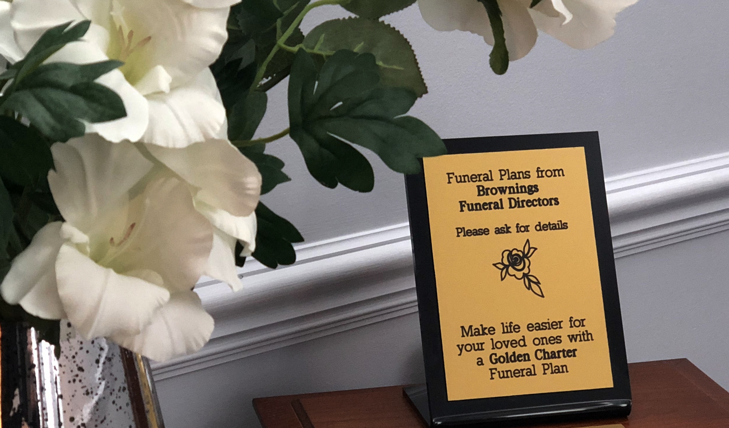 Funeral Plans — Browning's