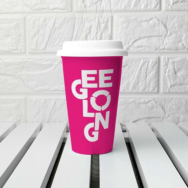 I am excited to announce the GeeLONG life Cup. This is a multi-use take away coffee cup. You will be able to pick one up at any coffee shop or cafe for a small deposit and it can be easily returned to get your money back. Or, when you want another co
