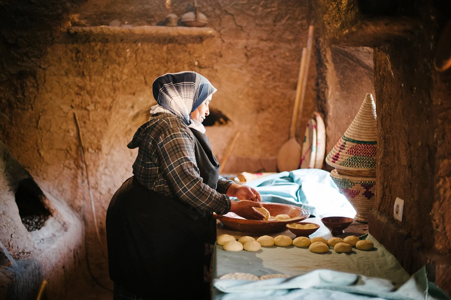 bakery, asni, morocco