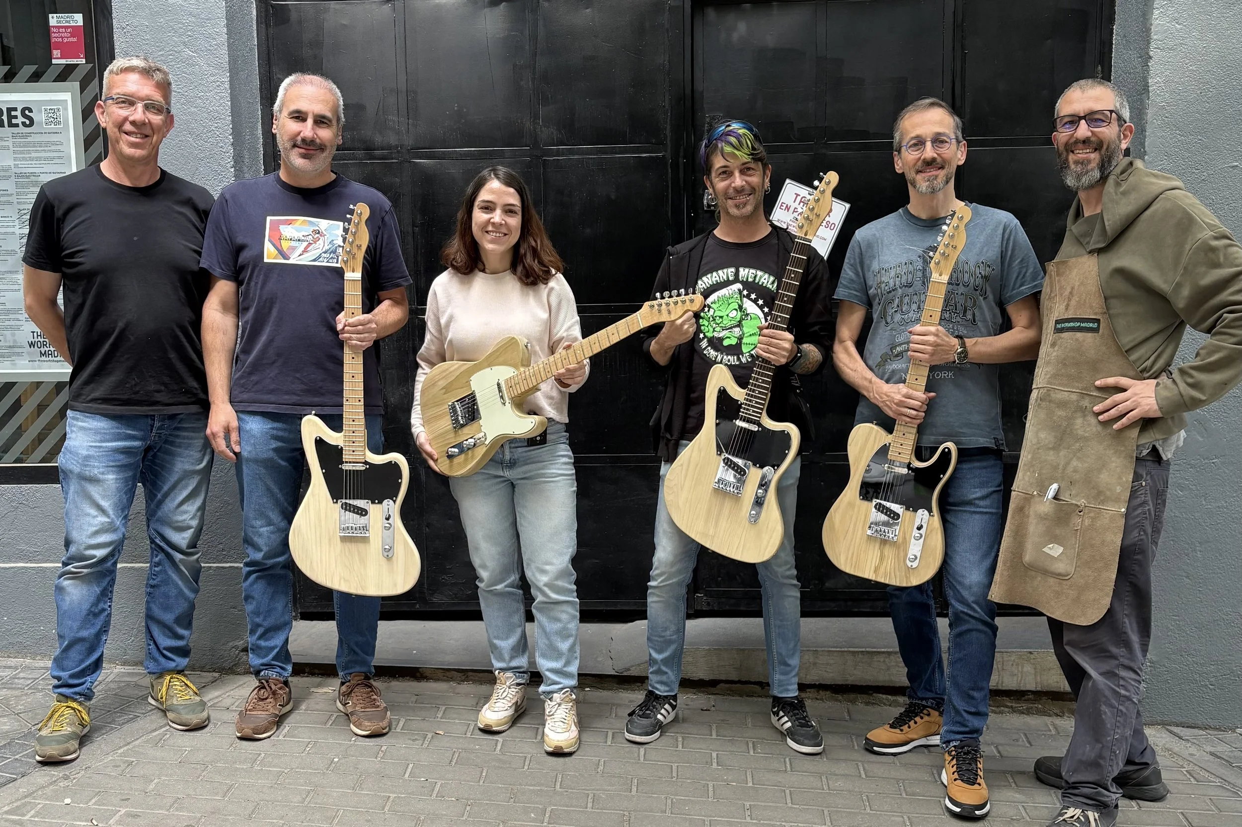 Reserva tu plaza en el taller de construcción de guitarra eléctrica