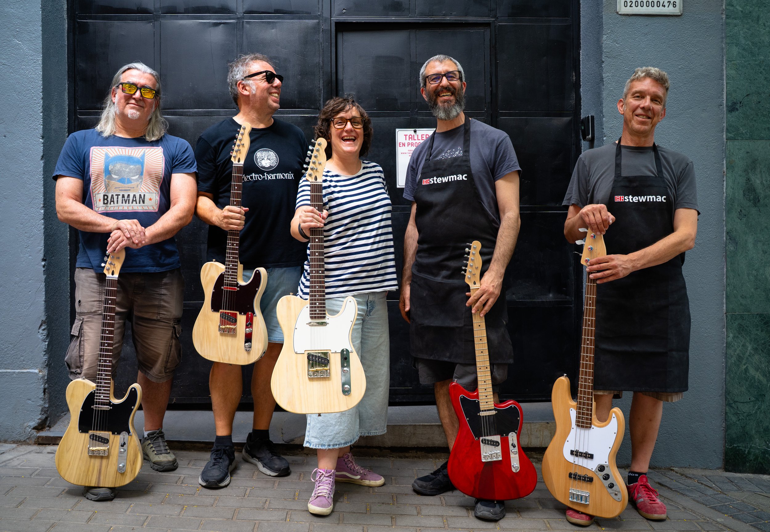 Reserva tu plaza en el taller de construcción de guitarra eléctrica