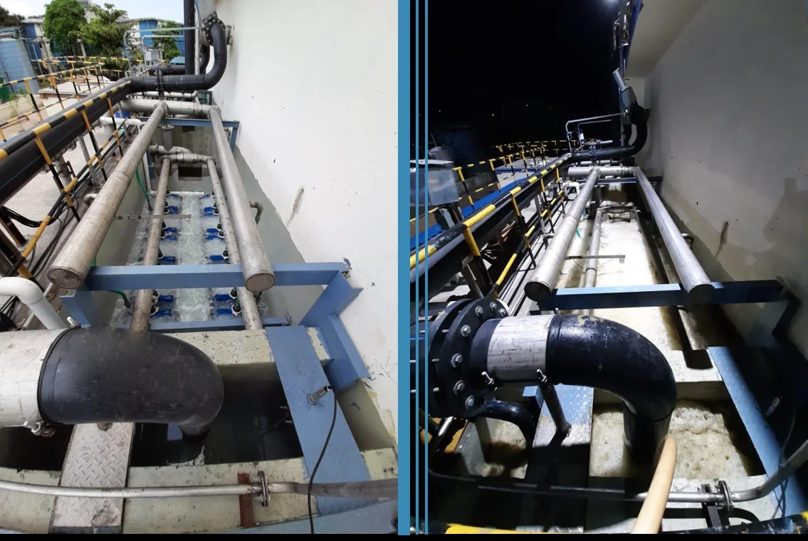 Application: MBR Client: OEM Location: India Volume: 1.000 m3/day Description: Pharmaceutical wastewater is treated in an MBR proces with Cembrane membranes at the heart of the proces enabling ZLD.