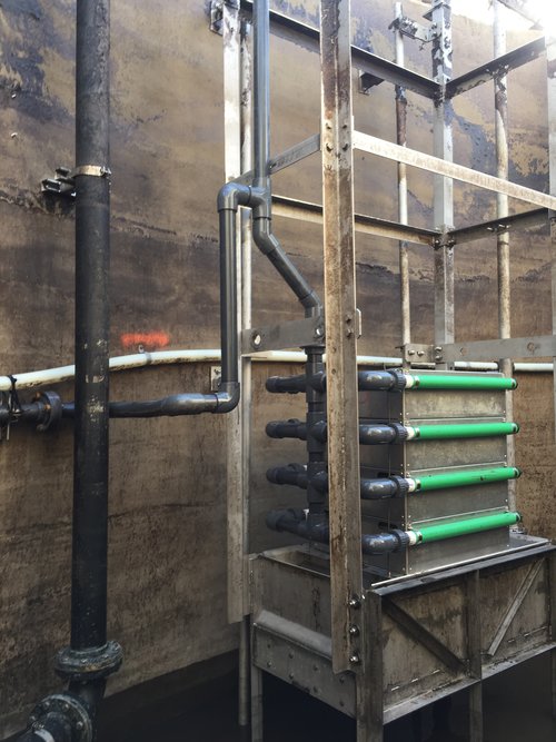  Application: Sludge thickening Location: USA Description: Thickening of waste activated sludge up to 4 % without the use of polymers. 