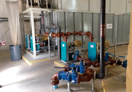 Application: MBR Location: USA Capacity: 80.000 GPD Description: Containerized MBR treatment plant at a Hotel & Casino.