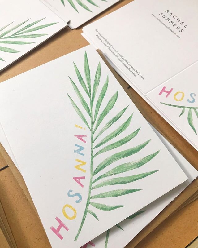 Easter S A L E 🐣🌈🌿Big thanks to everyone who bought some &lsquo;Hosanna&rsquo; or &lsquo;Dancer&rsquo; cards this week, it always means a lot! To celebrate Easter hope, as well as the anniversary of my online shop, I&rsquo;m having a sale on Etsy!