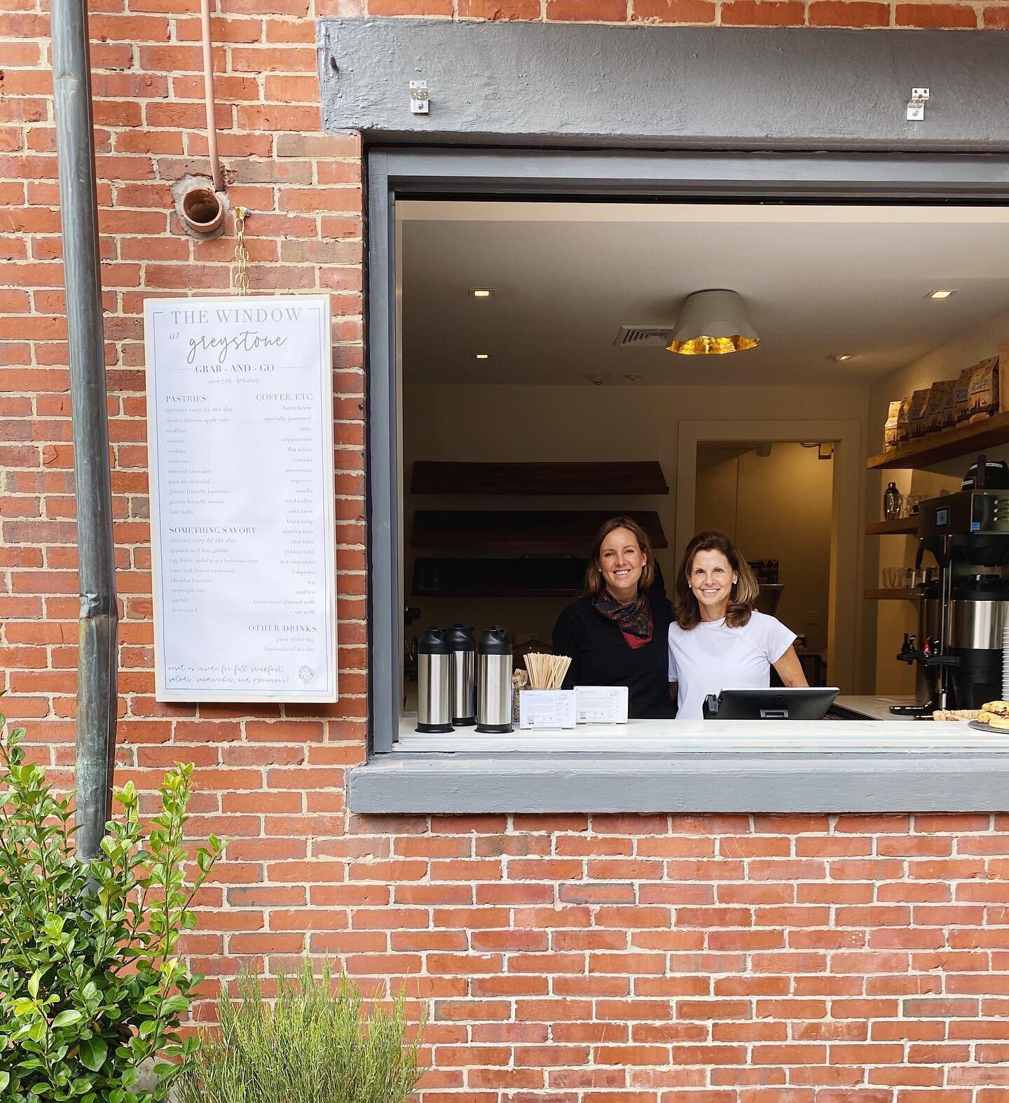 THE GRAB-AND-GO WALK UP WINDOW AT GREYSTONE IS OPENING! 
.
Come see us on Monday, 9/28 and every day after that from 7AM - 4PM for specialty coffee, tea, pastries, and savory items. We&rsquo;ll be opening the rest of the cafe in a few weeks (weekday 
