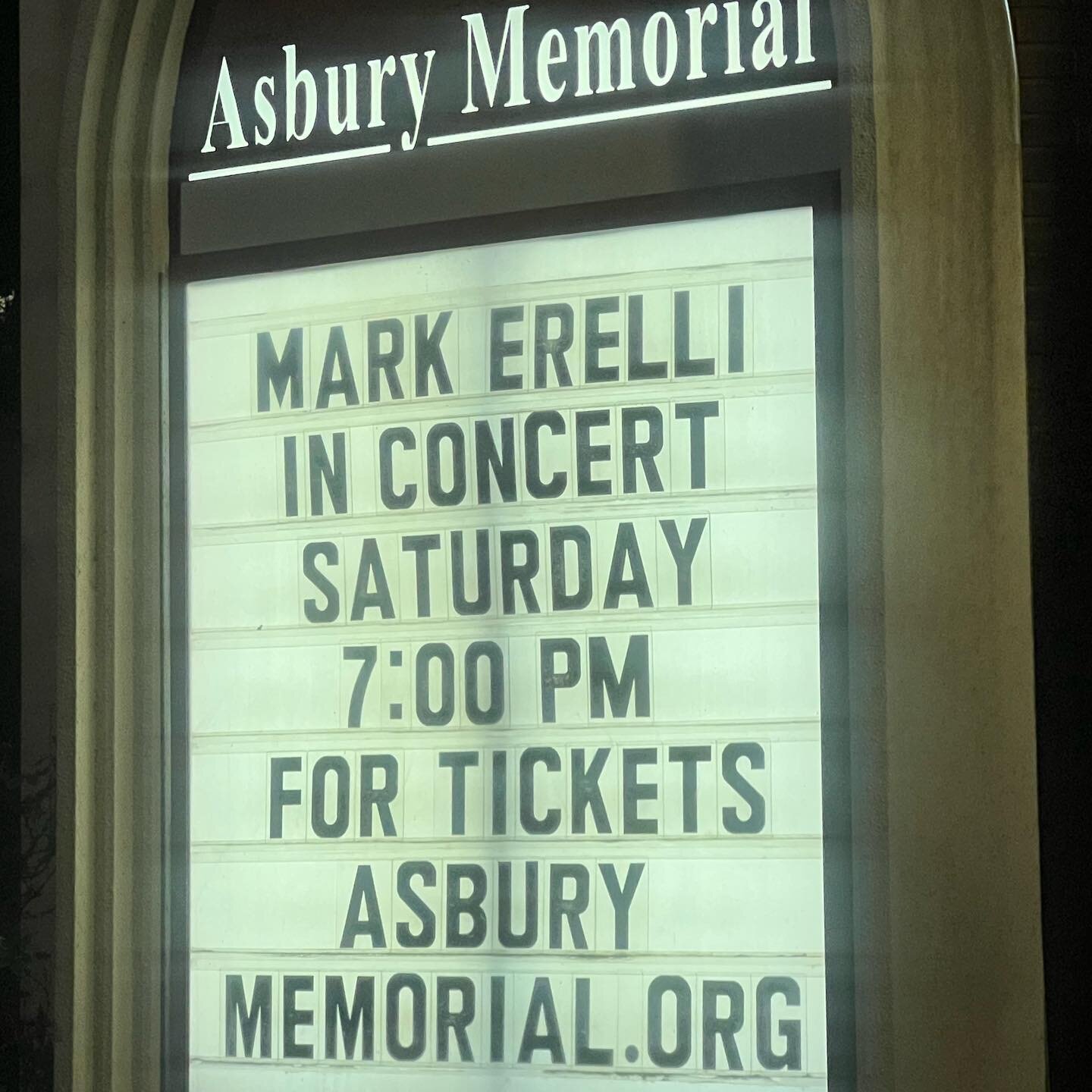 Good times in Georgia last night in a sonically dreamy sanctuary. What an open, welcoming community @asburymemorialchurchsav is building down there. Thanks for having me!