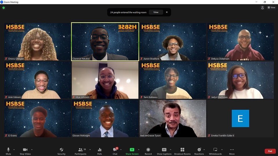 Our minds were blown by the incredible insights shared during our virtual conversation with the one and only Dr. Neil DeGrasse Tyson! Thank you to all of our amazing attendees for making it such a memorable event. We hope you enjoyed it as much as we