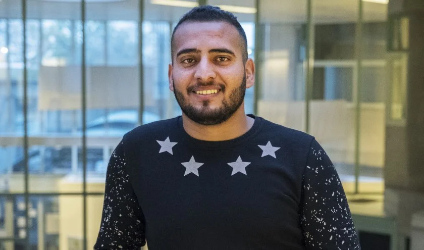 Bewoners van SoZa | Mahmoud Alnaser wil met alles meedoen