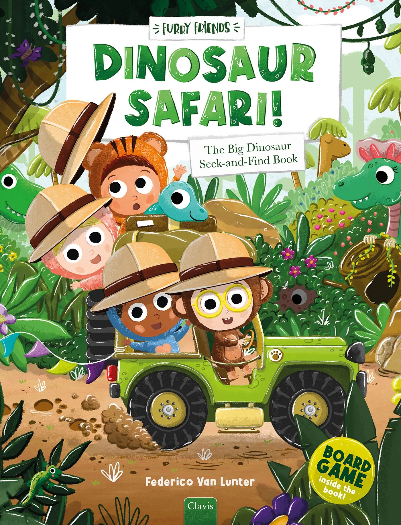 Dinosaur Safari! The Big Dinosaur Seek-and-Find Book