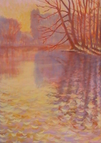 Le soir Lac de Lampy - Tarn, FR
