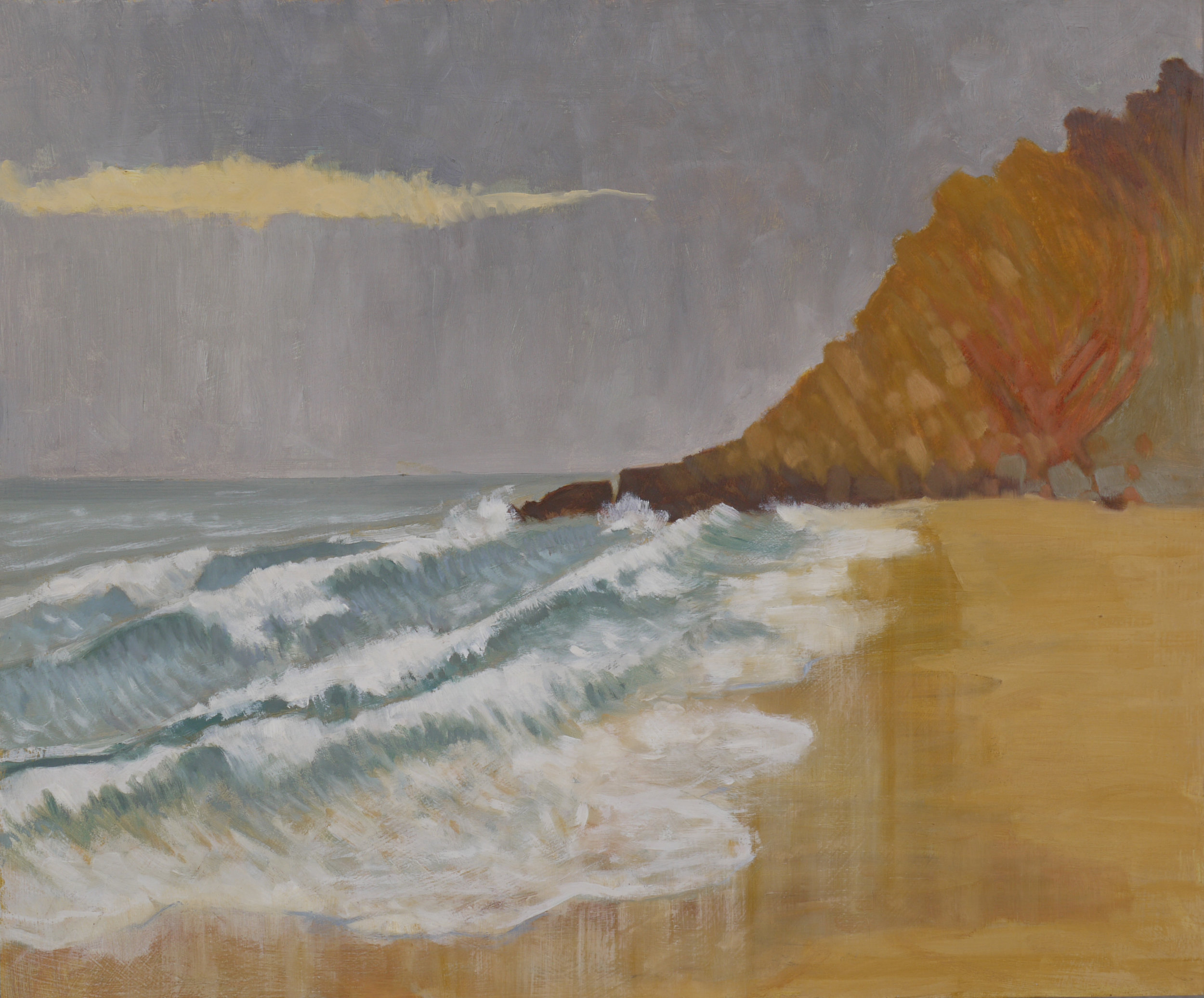 Praia do Burgau, winter – Algarve, PT