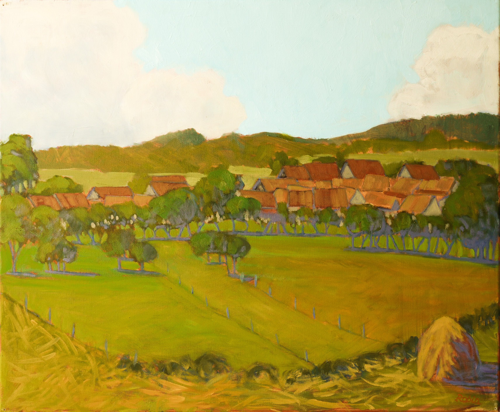 Mesendorf, Saxon village – Transylvania, RO