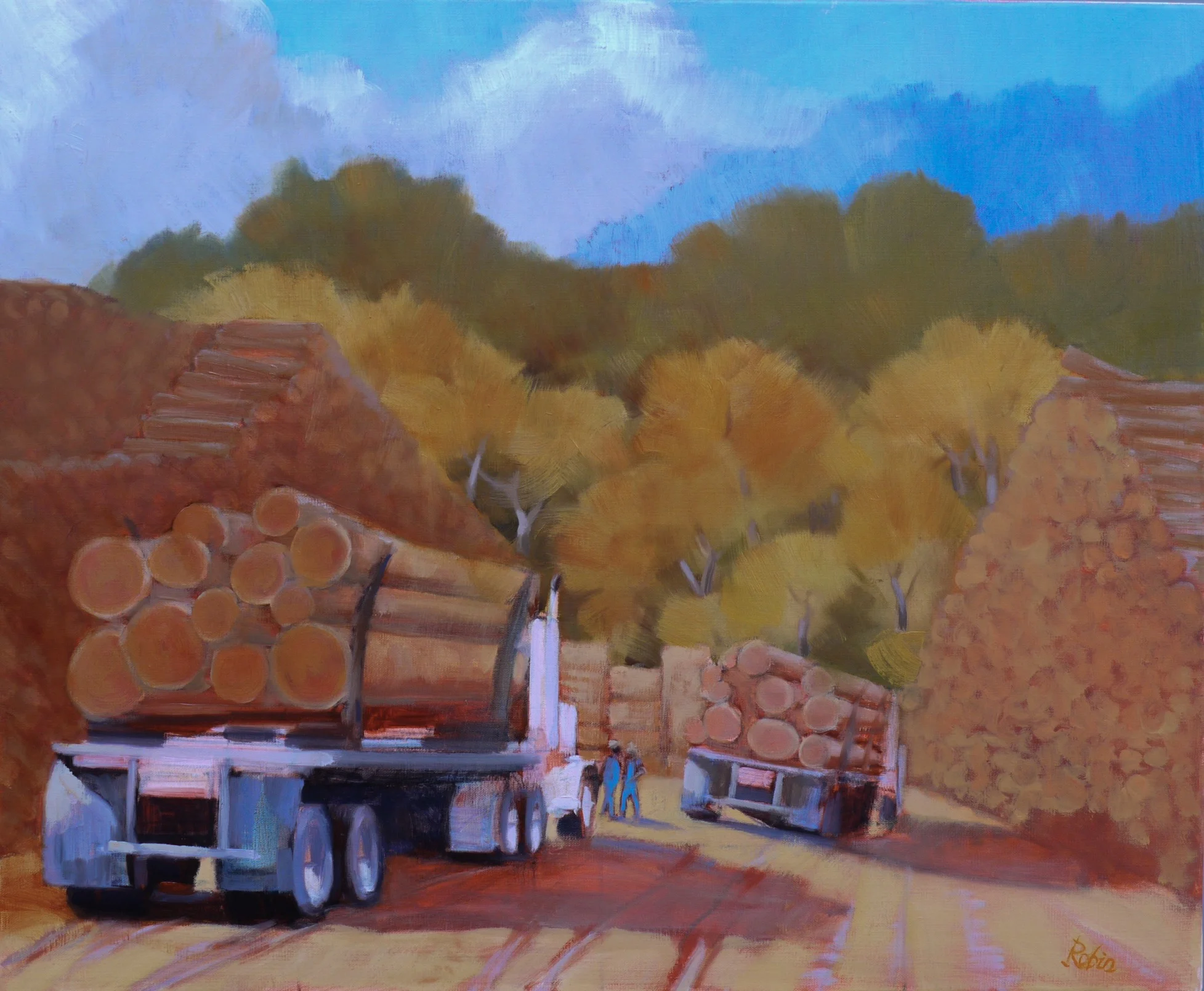 Redwood timber yard – CA, US