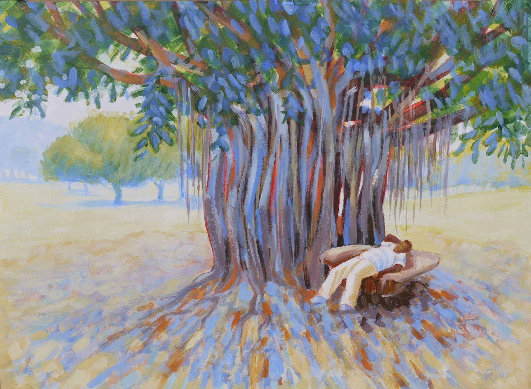 Listening to Beethoven under Seringueira Tree – SP, BR